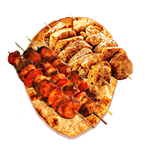 Lamb & Chicken Mix Kebab 