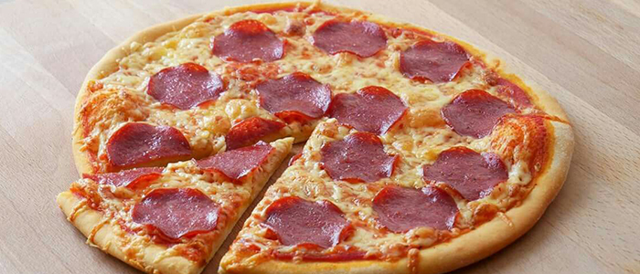 Salami Pizza  10" 