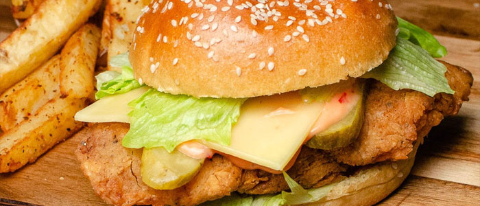 Chicken Fillet Burger  Single 