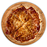 Full Deep Fried Pizza 